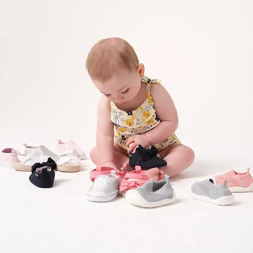Vista 2 de Gerber Zapato unisex para cuna de ballet para niños recién nacidos