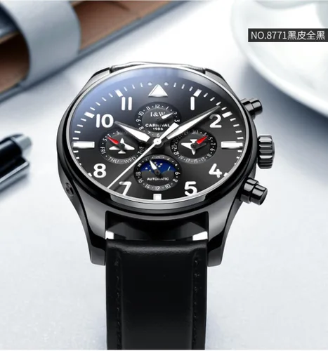 Vista 3 de TEINTOP Carnival Pilot - Reloj mecánico automático para hombre