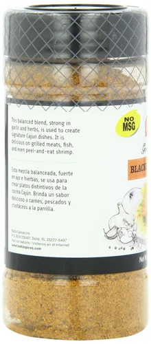 Vista 4 de Badia Spices inc Seas, Blcknd Redfish, frasco, 4.50 onzas (paquete de 6)