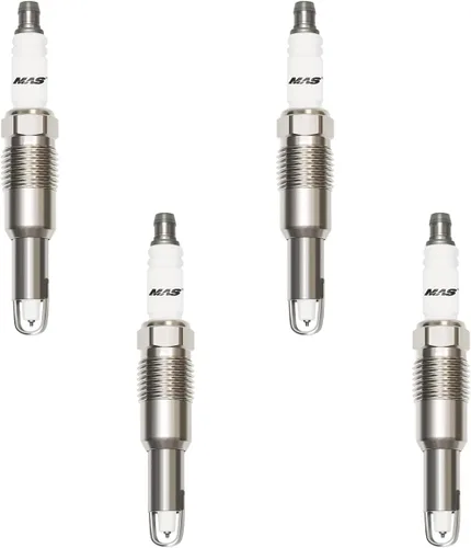 Vista 2 de MAS Juego de 4 bujías iridio SP546 sp515 compatibles con Expedition F150 F250 F350 F450 F550 F53 Super Duty Mark LT Navigator 5.4L V8 6.8L V10