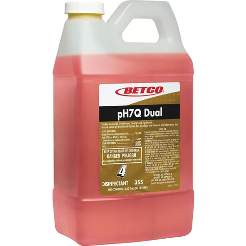 Vista 2 de Betco® pH7Q - Desinfectante doble, aroma cítrico, botella de 67.63 onzas