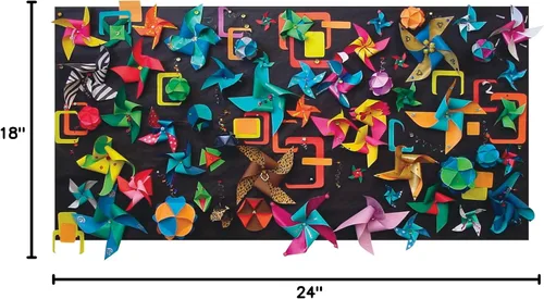 Vista 6 de Creativity Street Craft Paper P0057510, 20 colores surtidos, 18 x 24 pulgadas, 60 hojas