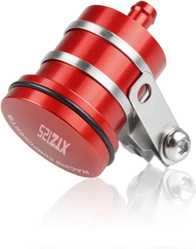 Vista 9 de DOLOX Vaso de aceite para Yamaha XTZ125 2003-2016 2004 2005 2006 2007 2008 2009 10 10 Depósito de líquido de freno trasero Depósito de embrague Tapa