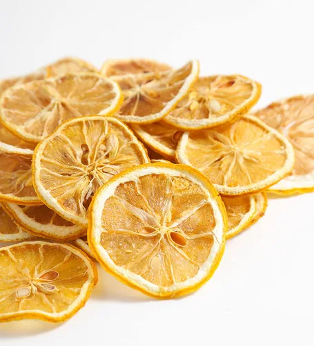 Vista 6 de Rodajas de Limón Deshidratadas Premium 85g/3 Oz, Limón Seco Deshidratado. 100% Natural y Sin Aditivos, Sin Azúcar Añadida.