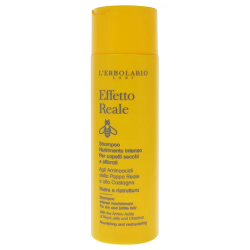 Vista 2 de L 'erbolario Intense Alimentación Champú Effetto Reale – nutrimento Intenso 200 ml para seco y el cabello quebradizo