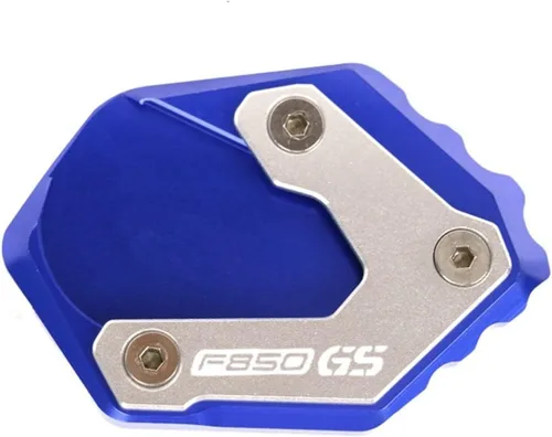 Vista 11 de Placa de extensión de pie CNC para motocicleta, soporte lateral para BMW F850GS F750GS F 750 850 GS 2016 2018 2019 (color negro)