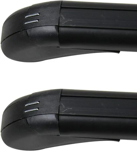 Vista 3 de Barras transversales de techo de 2 piezas para Honda Civic 06-20, de aluminio, con bloqueo, capacidad de carga de 165 libras, juego de barras