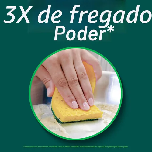 Vista 6 de Scotch-Brite - Esponja resistente para restregar, 12 esponjas de cocina, diseñada para desastres difíciles en la cocina, dura 3 veces más*, mejor