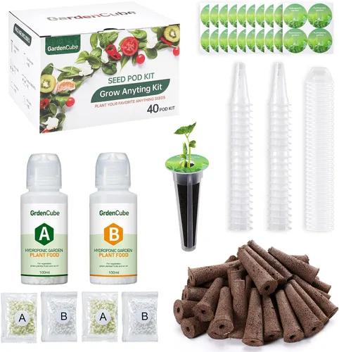 Vista 7 de GARDENCUBE Kit de 52 cápsulas hidropónicas compatibles con AeroGarden