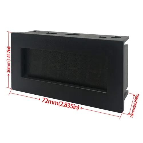 Vista 2 de DIGITEN 4 Digital LED tacómetro RPM medidor de velocidad+Hall Sensor de proximidad NPN Azul