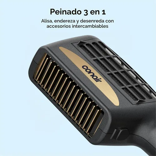 Vista 6 de INFINITIPRO BY CONAIR - Secador de pelo para peinado 3 en 1, secador de pelo de 1875 W y 3 accesorios