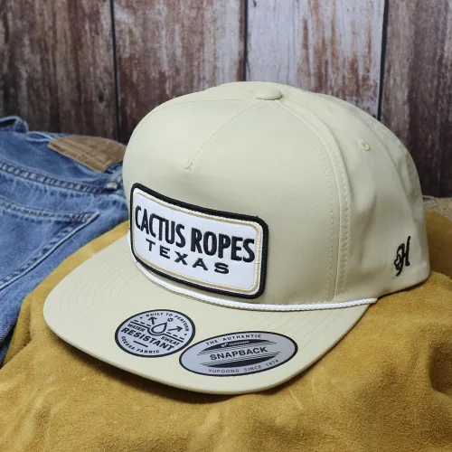 Vista 51 de HOOEY Adjustable Snapback Trucker Hat with Cactus Ropes Logo