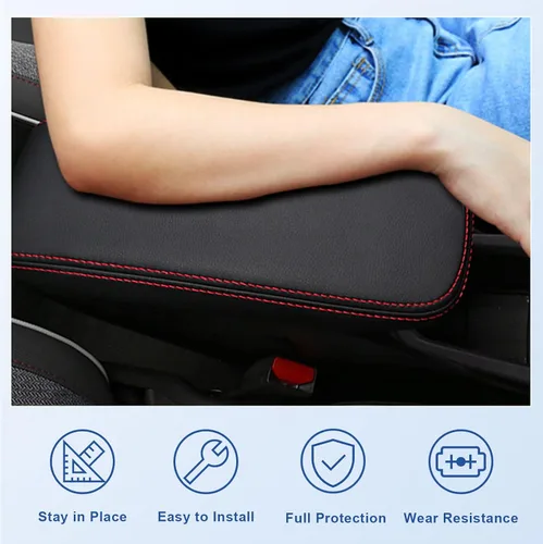 Vista 5 de CDEFG Funda de consola central para Chevy Trailblazer 2021-2024 2025, almohadilla de consola, accesorios para el interior del automóvil, funda