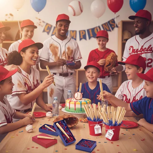 Vista 5 de Chinco 20 bolígrafos de bate de béisbol, recuerdos de fiesta de béisbol, bolígrafos divertidos de béisbol, regalos de béisbol para niños, bolígrafo