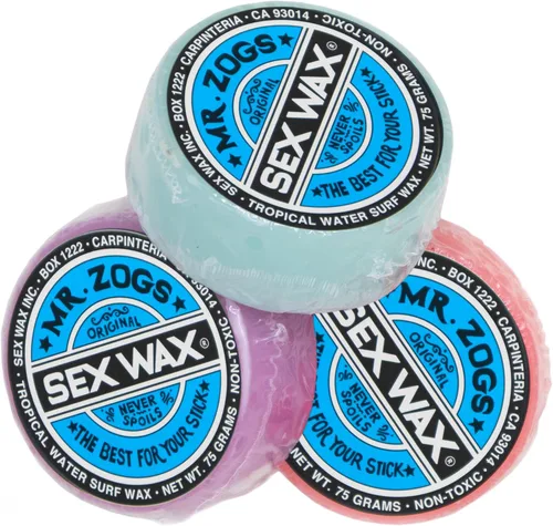 Vista 7 de Sex Wax Pegatina de cera para tabla de surf y Go