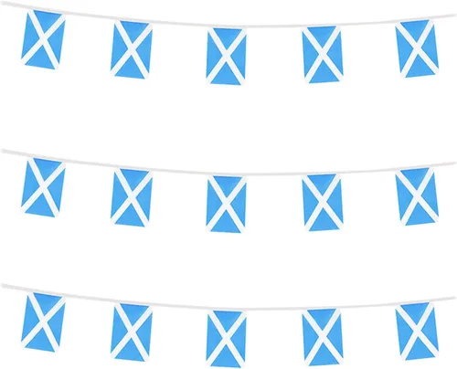 Vista 13 de Bandera de Australia, pequeña cadena de banderas australianas, mini banderas australianas, utilizada para fiestas, escuela, eventos deportivos