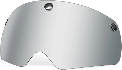 Vista 10 de Gafas de casco de bicicleta magnéticas, viseras solares extraíbles/desmontables para casco de bicicleta FW001 Impact-Resistant PC, Magnetic