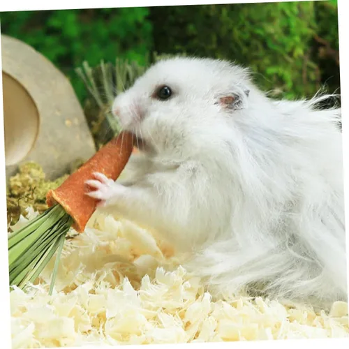 Vista 6 de 18 Pack Bunny Hamster Carrot Chew Toys for Dental Wear