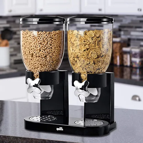 Vista 2 de Dispensador único Zevro de alimentos secos, Contemporáneo, Dispensador doble