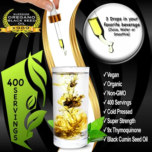 Vista 7 de Mezcla mineral húmica fúlvica – 580 porciones Paquete X935 suplemento de ácido húmico y fúlvico + aceite de orégano X989 con aceite de semilla