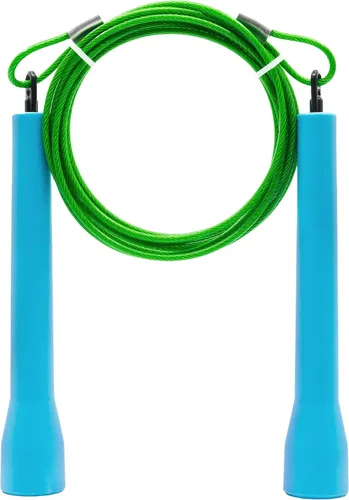 Vista 33 de Double Under Wonder Cuerda de saltar, cuerda de velocidad sin enredos, cuerda de velocidad ajustable para hombres, mujeres, entrenamiento de fitness