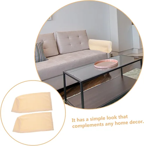 Vista 9 de VICASKY Fundas elásticas para reposabrazos de sofá, cómodas fundas para reposabrazos de sofá, estilo simple, 2 piezas