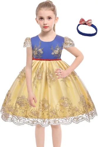 Vista 4 de MYRISAM Vestidos de fiesta de cumpleaños con bordado de princesa bowknot vestido de bautizo bautizo bautismo tutú