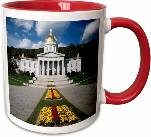Vista 10 de 3dRose Danita Delimont – Capitol Edificios – State Capitol Edificio, Montpelier, Vermont, EE. UU. – us46 wbi0055 – Walter Bibikow – Tazas
