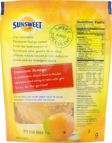 Vista 2 de Sunsweet Mango premium, 5 onzas