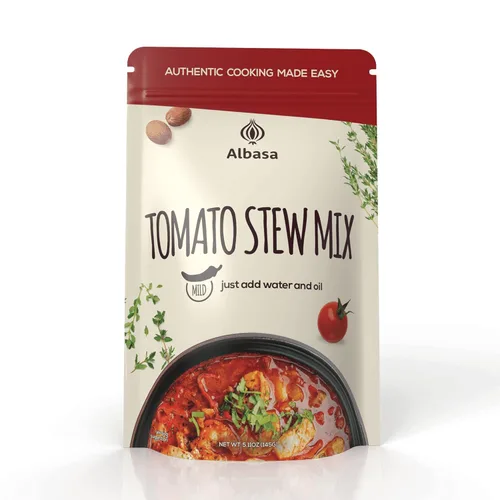 Vista 3 de Albasa Mezcla de estofado de tomate 5.11oz (caliente)