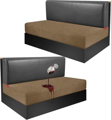 Vista 98 de Fundas de cojín impermeables para sofá, funda elástica lavable con diseño elástico antideslizante, protector de muebles para mascotas y niños