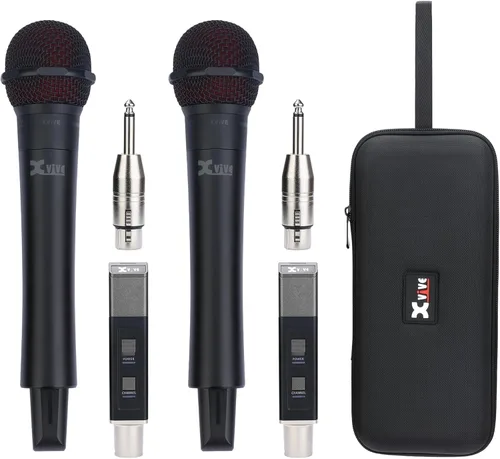 Vista 10 de Sistema de micrófono inalámbrico profesional M5, +6 dB incorporado Ganancia