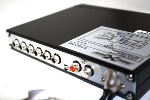 Vista 7 de Ecualizador gráfico estéreo pasivo de 7 bandas con control Fader ST-EQ-180