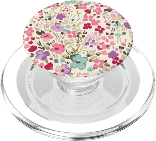 Vista 9 de Pretty Mix Flowers PopSockets intercambiables PopGrip