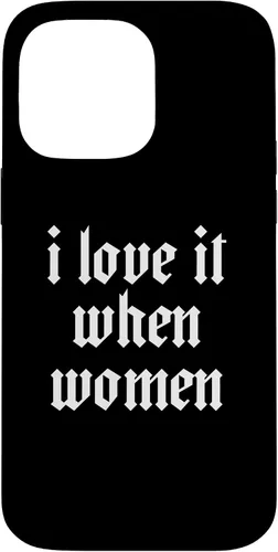 Vista 21 de iPhone 16 Lesbianas Divertido BI Mínimo para Lesbianas Orgullo Gay Me encanta cuando el caso