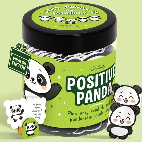 Vista 14 de Stofinity Tarro de 60 tarjetas de afirmación de pepinillos positivos – Regalo de aliento, positividad y apoyo emocional para niñas adolescentes