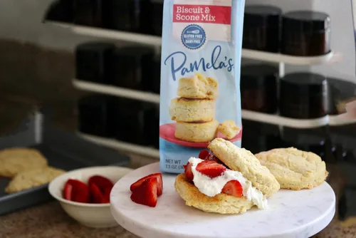 Vista 5 de Pamela's Products Mezcla de galletas y bollos sin gluten, 13 onzas