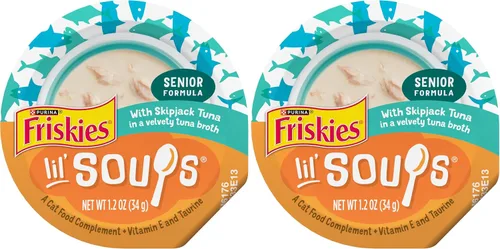 Vista 11 de Purina Friskies Lil' Soups Lil' Grillers & Lil' Slurprises complemento alimenticio para gatos