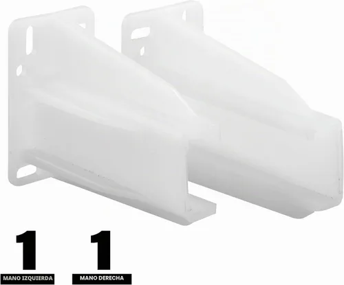 Vista 2 de Prime-Line MP7227 - Placa trasera para cajón, color blanco