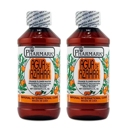 Vista 7 de Pharmark Agua de flor de naranja – Tónico facial natural sin alcohol y niebla hidratante de neroli para pieles sensibles – Astringente botánico