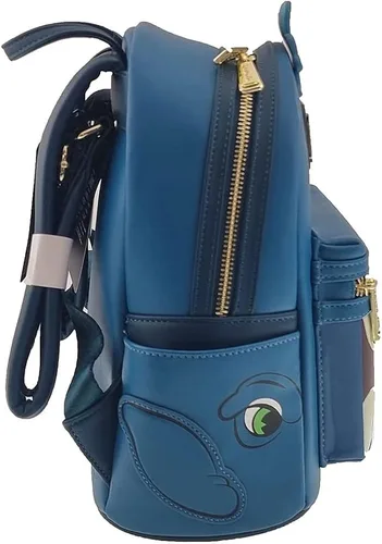 Vista 3 de Loungefly Mini mochila Disney Classics Pinocho Geppetto y Monstro Multicolor