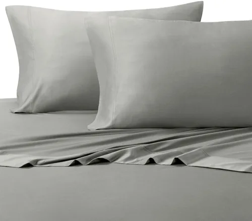 Vista 10 de Royal Bedding Viscosa hecha de sábanas de bambú, tela suave y naturalmente pura, sábanas 100% tejidas para un sueño refrescante, juego de 3 piezas