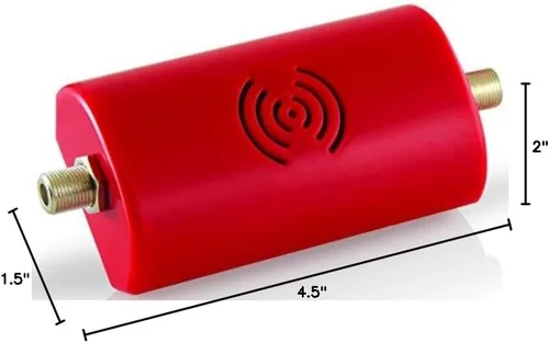 Vista 2 de KING AL1000 alarma de antena satelital portable
