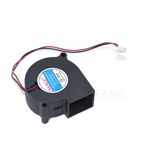 Vista 4 de Nuevo para SF6028SM DC12V 0.10A 6028 2.362 in 2-Wire silencio Turbo ventilador humidificador deshumidificador ventilador ventilador de refrigeración