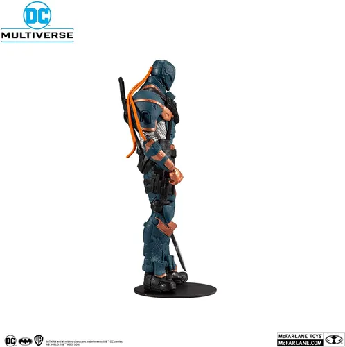 Vista 6 de McFarlane Toys DC Multiverse Deathstroke: Batman: Arkham Origins - Figura de acción de 7 pulgadas, multicolor (15342-2)