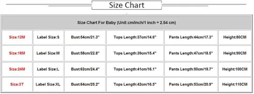 Vista 8 de Moonker Conjunto de 3 piezas de ropa para bebés y niñas