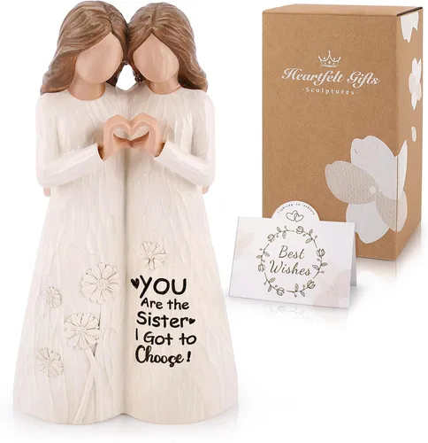 Vista 15 de Regalos para nuevos padres para parejas, regalos para nuevas madres para mujeres, una familia de tres figuras, regalo para mamá y papá por primera