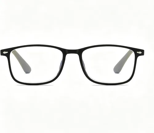 Vista 2 de Gafas de miopía ligeras de moda para hombre y mujer, gafas de distancia miopía Negro