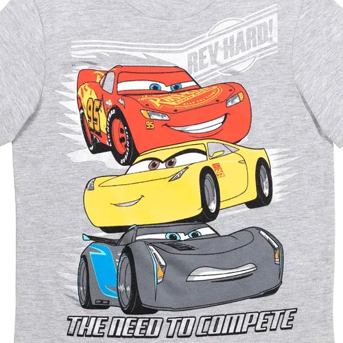 Vista 3 de Disney Pixar Cars Lightning McQueen Tow Mater - Pantalones cortos de malla