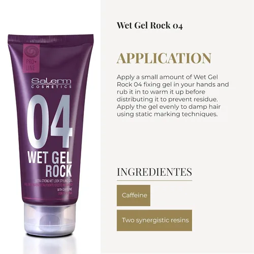 Vista 4 de Salerm Cosmetics Proline Wet Gel Rock - 7.1 oz